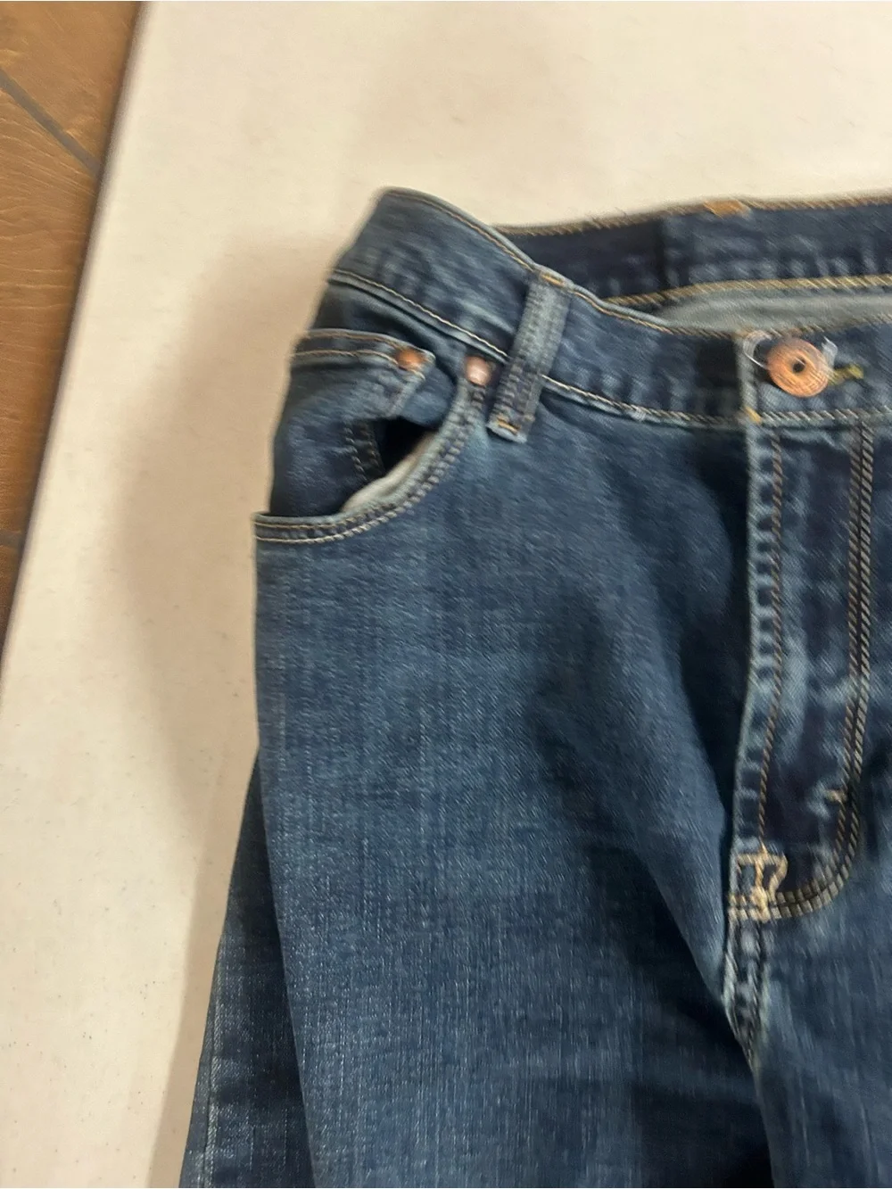 Wrangler 38x26 Slim Fit Straight Leg Men’s Jeans
